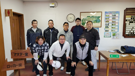 開			会式での記念撮影